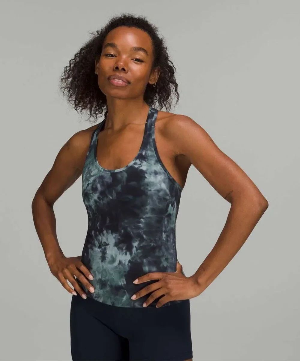 Lululemon Cool Racerback Tank Nulu Diamond Dye 4 Women